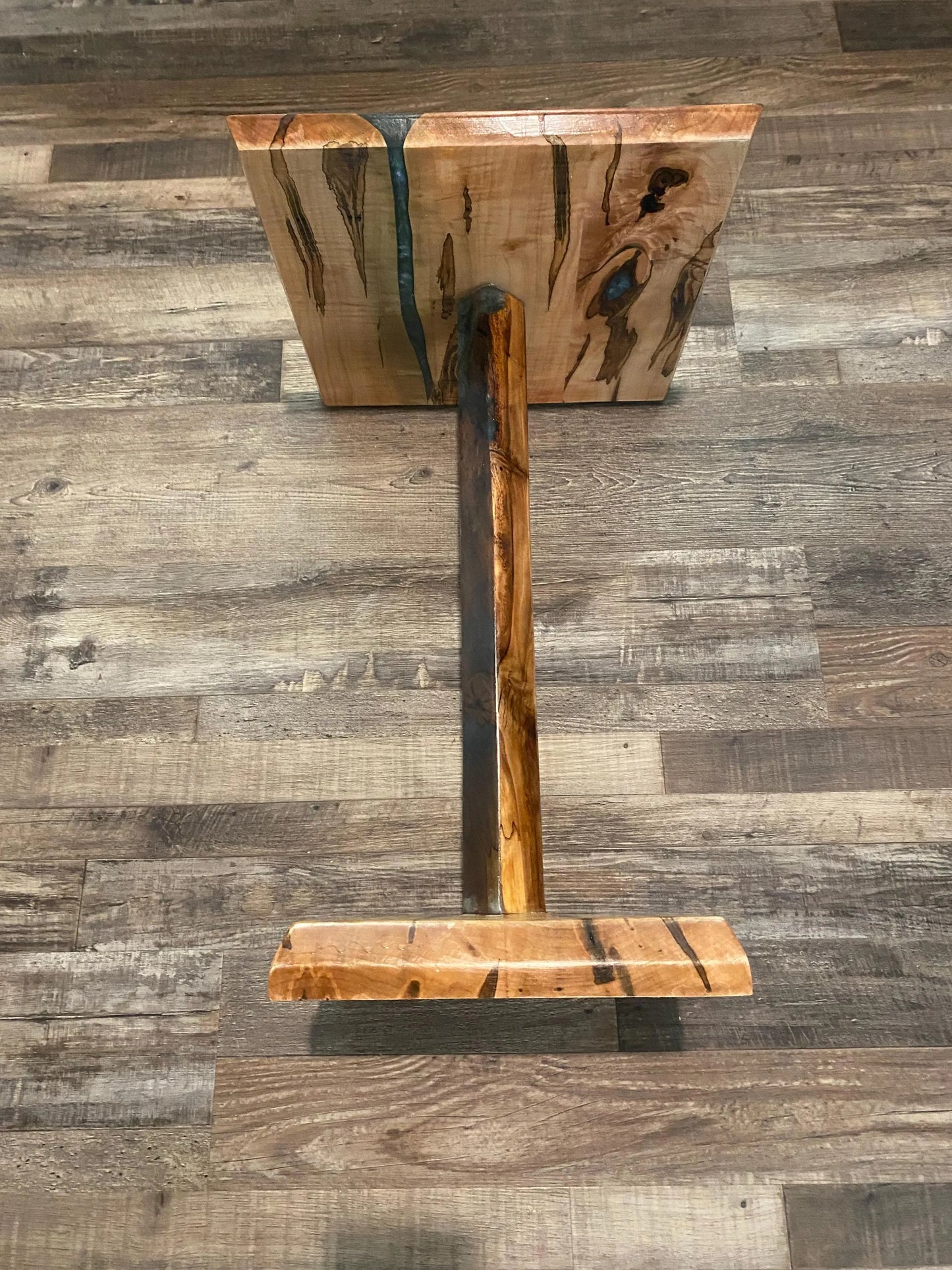 Ambrosia Maple and Beech Epoxy Resin Table
