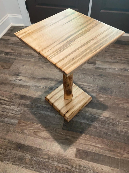 Ambrosia Maple and Beech Pedestal Table