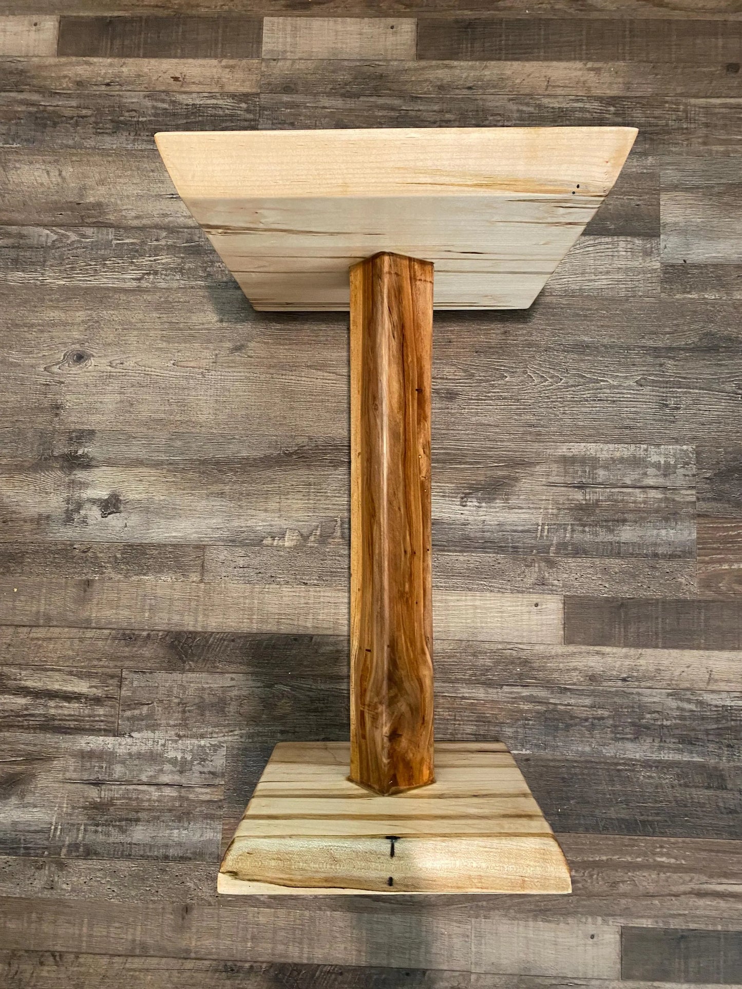 Ambrosia Maple and Beech Pedestal Table